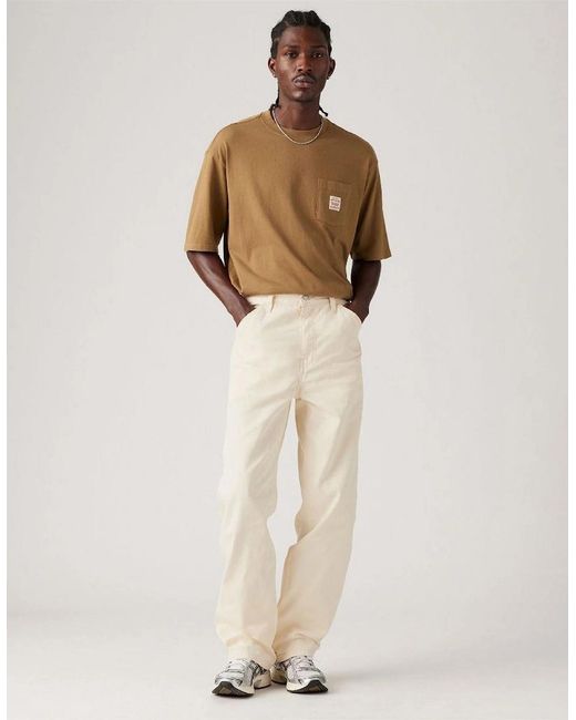 Levi's Natural Levi's Mid Rise Carpenter Jeans for men