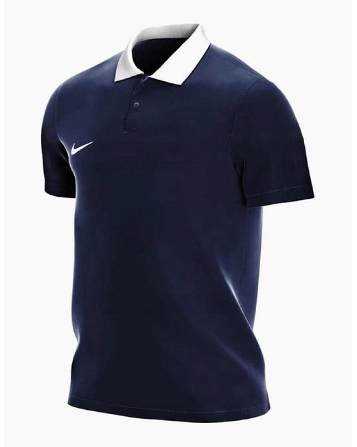 Nike Blue Polo De Sortie