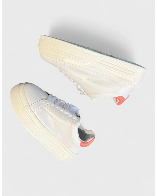 Lanvin White Ddb0 Platform Sneakers Wmns