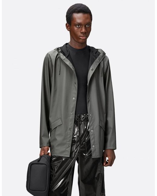 Rains Gray Jacket