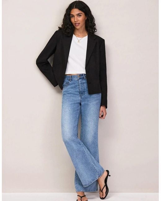 Ro&zo Black Cropped Blazer