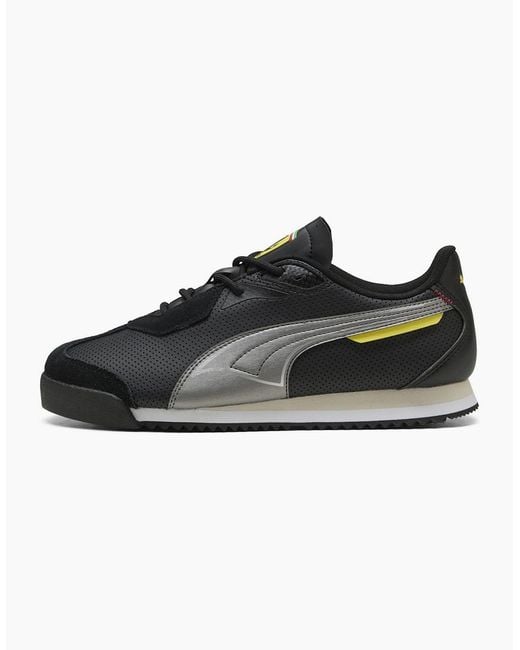 PUMA Black Sf Roma S Classic Low Top Trainers for men