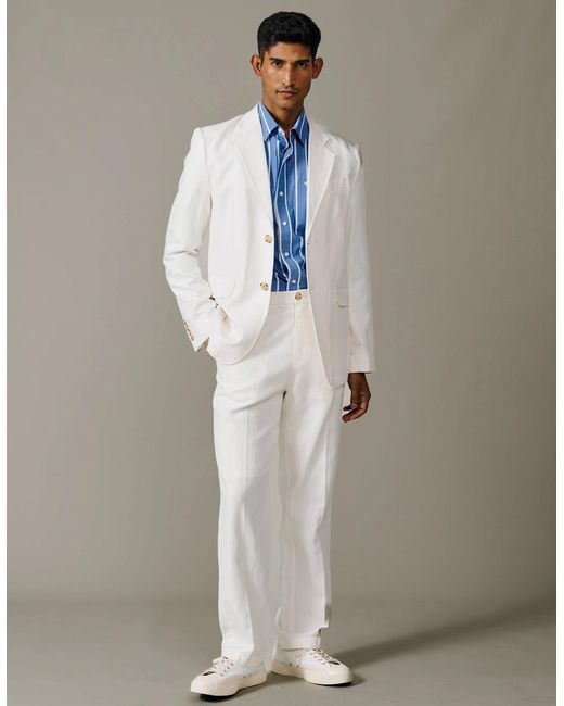 aubi White Axholme Jacket for men