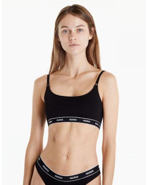 Boss Black 2-Pack Classic Logo Bralettes