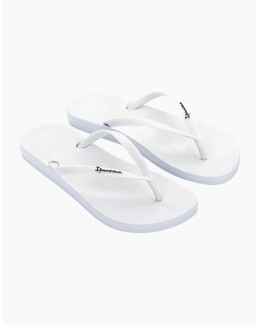 Ipanema White Anatomica Colors Vegan Flip Flops