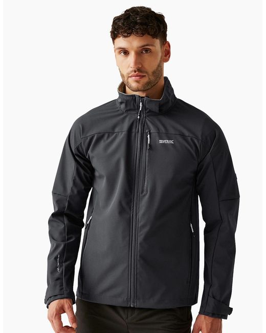 Regatta Gray Arana Waterproof Soft Shell Jacket for men