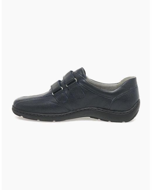 Waldläufer Black Stone Rip Tape Fastening Shoes