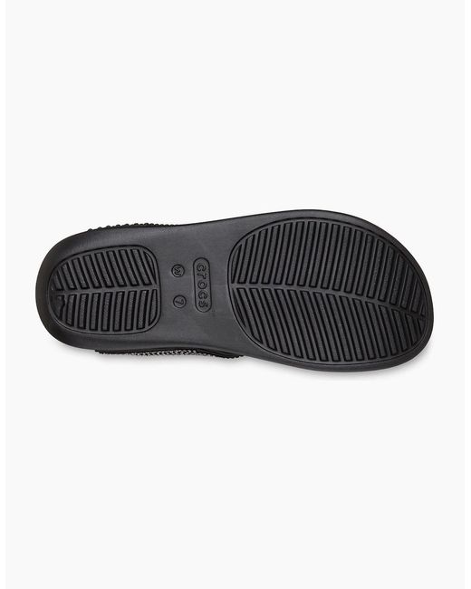 CROCSTM Black Getaway Triangle Eva Sandals