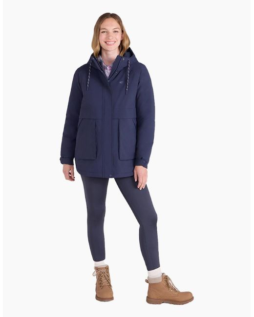 Mountain Warehouse Blue Ladies Chestnut Waterproof Padded Jacket