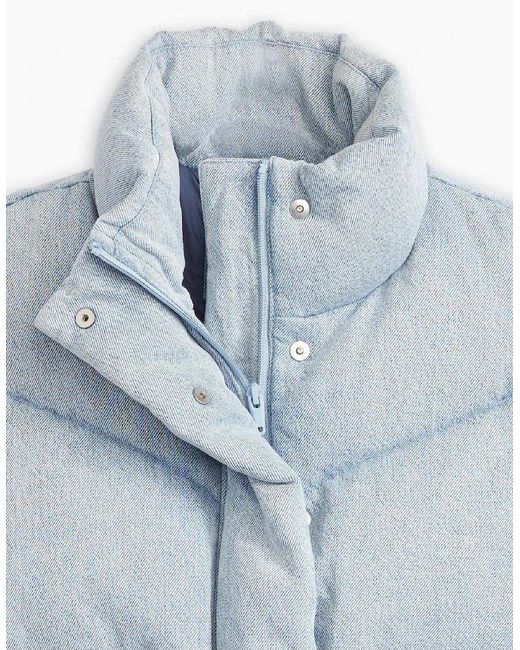 Levi's Blue Levi's Western Anthracite Snap Button Front Pocket Gilet