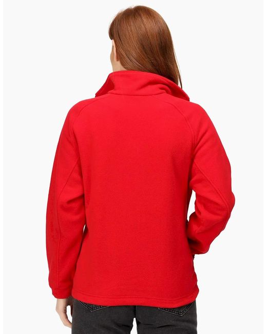 Regatta Red Ladies/ Thor Iii Fleece Jacket (280G Gsm)
