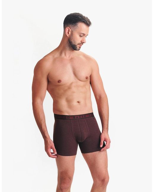Ted Baker Purple 3-Pack Cotton Boxer Briefs Boxer Briefs Multi for men