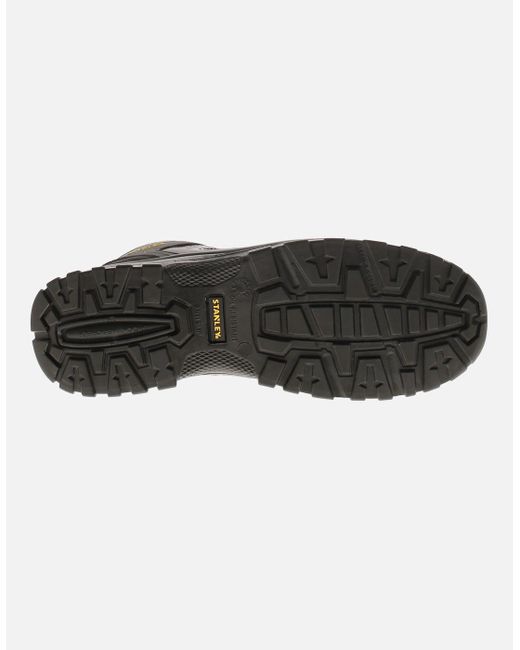 Stanley Black Safety Boots Steel Toe Brampton Leather Uk Size for men