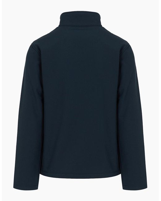 Regatta Blue Professional Plain Double Layered Soft Shell Jacket for men