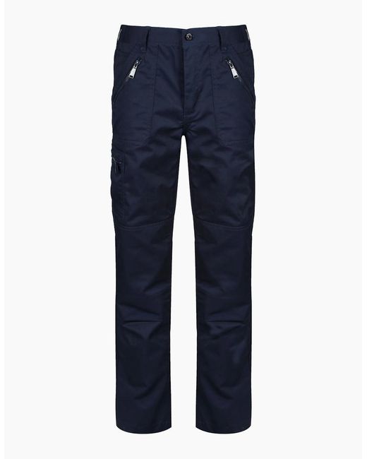 Regatta Blue Professional Waterproof Trousers for men