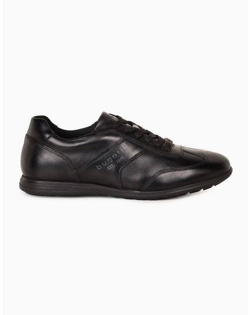 Bugatti Black Mason Trainers for men