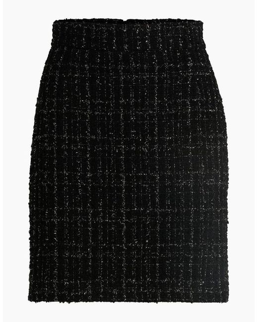 Boss Black Viliana Mini Plaid Pencil Skirt