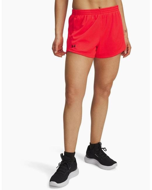 Under Armour Red Tech Play Up Mesh