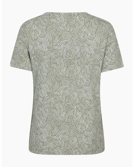 Mountain Warehouse Gray Ladies Patterned T-Shirt