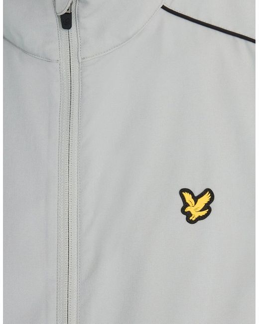 Lyle & Scott Gray Lightweight Packable Gilet for men