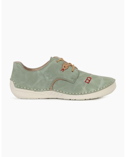 Rieker Green Content Shoes
