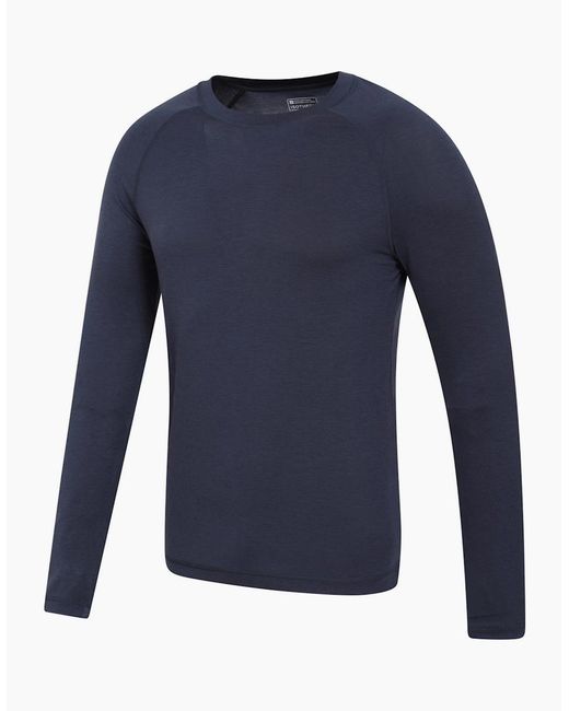 Mountain Warehouse Blue Keep The Heat Thermal Top for men