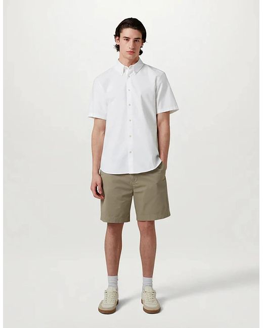 Belstaff White Short Sleeve Street Shirt for men