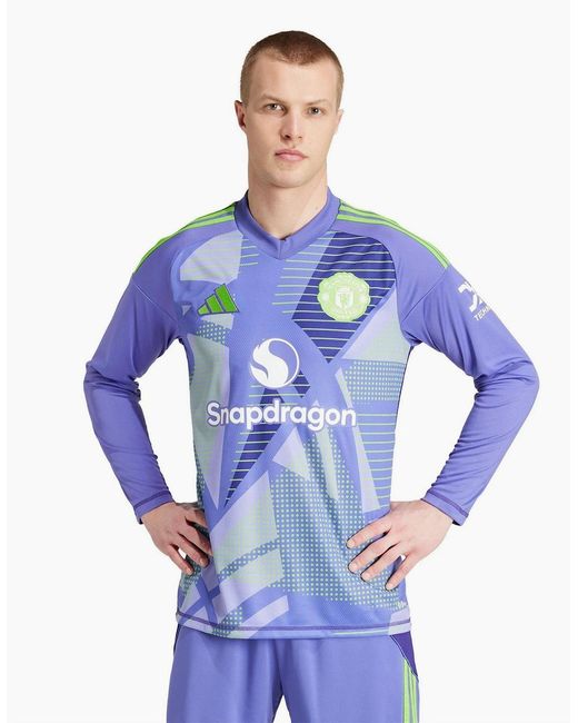 Adidas Blue Gk Jsy L Football Shirt for men