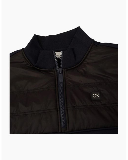 Calvin Klein Blue G Cb Hy Half Jacket for men