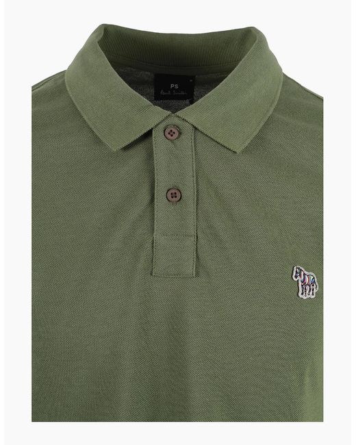 Paul Smith Green Reg Fit Polo for men