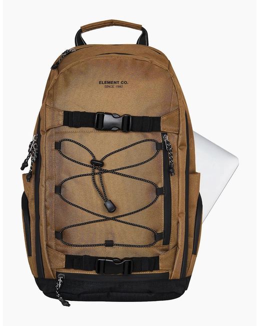 Element Brown Scheme Skate Backpack for men