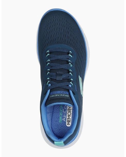 Skechers Blue Flex Appeal 5.0 Textile Trainers