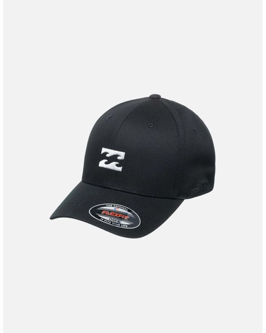 Billabong Black All Day Flexfit Baseball Cap for men