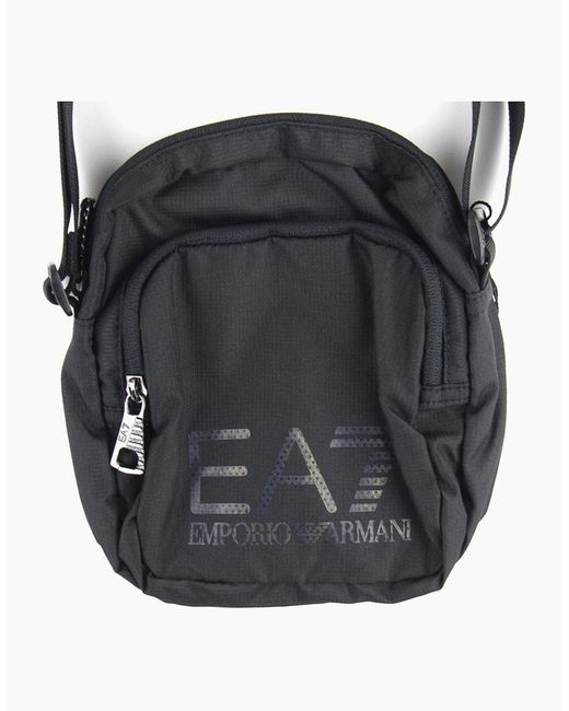 EA7 White Prime Pouch Bag for men