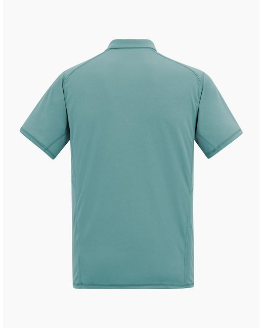 Regatta Blue Virda Logo Polo Shirt for men