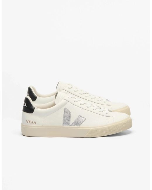 Veja Natural Campo Leather Trainers