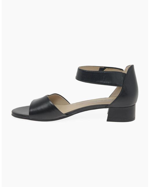 Caprice Black Agadir Sandals