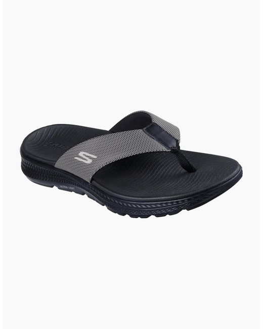 Skechers Blue Go Consistent Sandal 2.0 Cabton Flip Flops for men