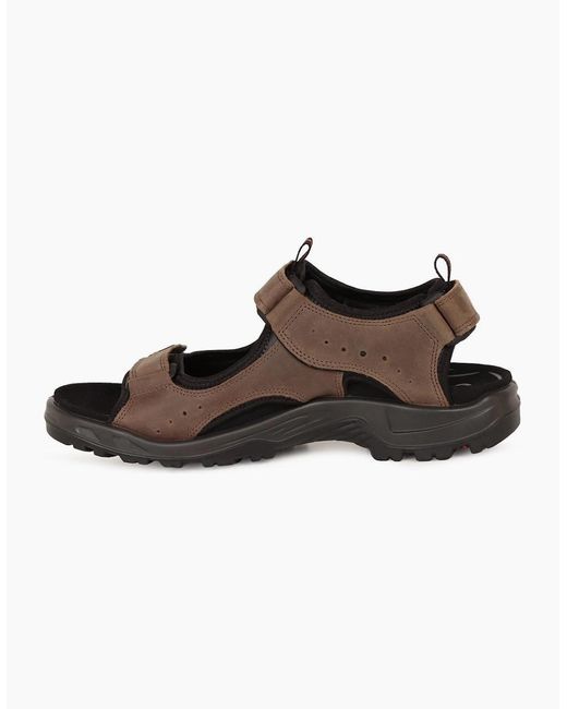 Ecco Black Trail Casual Sandals for men