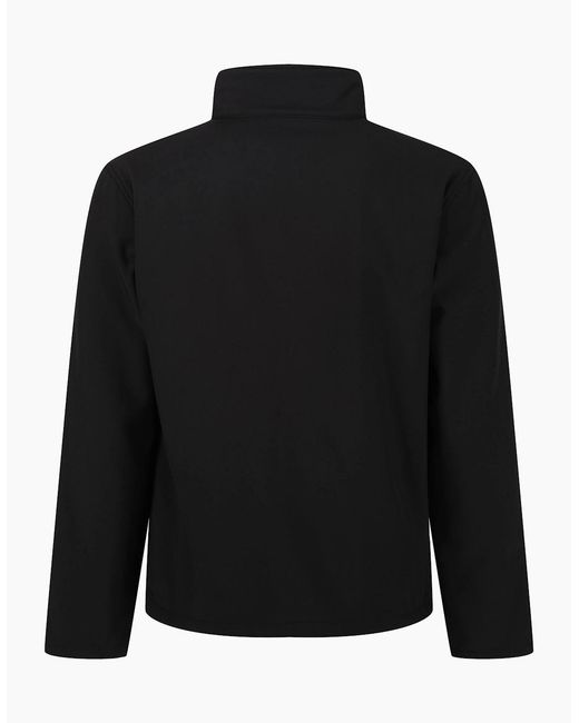 Regatta Black Professional Reid Softshell Wind Resistant Water Repellent Jacket for men
