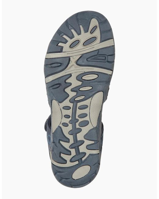 Mountain Warehouse Blue Ladies Santorini Wide Sandals