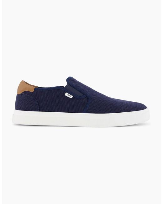 TOMS Blue Baja 2.0 Cotton Trainers for men