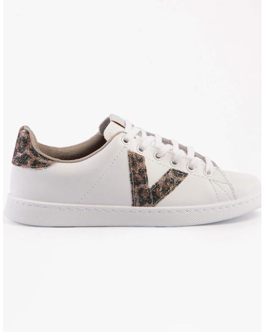 Victoria Natural Tenis Trainers Taupe