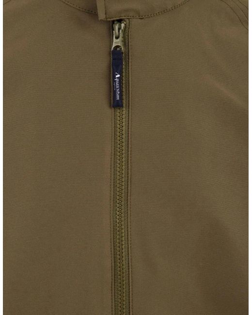 Aquascutum Green Active Army Shell Jacket for men