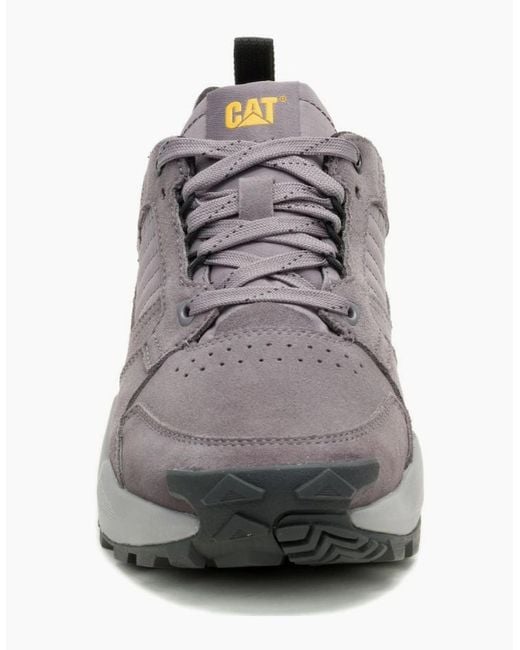 Caterpillar Gray Grapple Suede P726649 Tornado Shoes for men