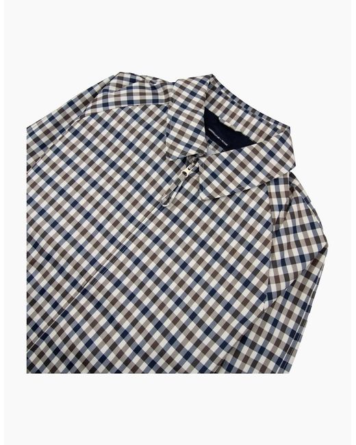 Aquascutum Gray Archival Mid Jacket 28 for men