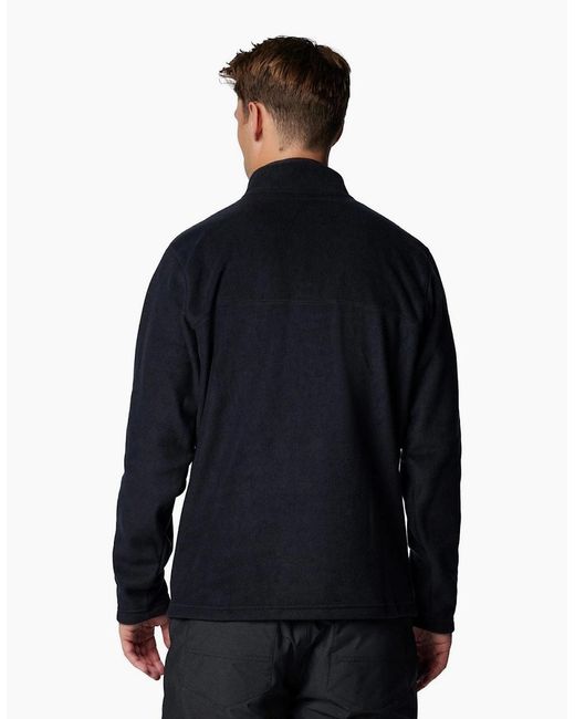 Columbia Blue Steens Mountain Half Snap Ii Fleece Jacket for men