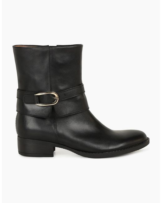 Gabor Black Ginger Ankle Boots