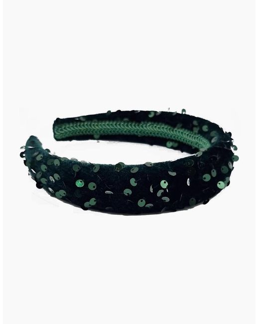 Nooki Design Black Albion Sequin Headband