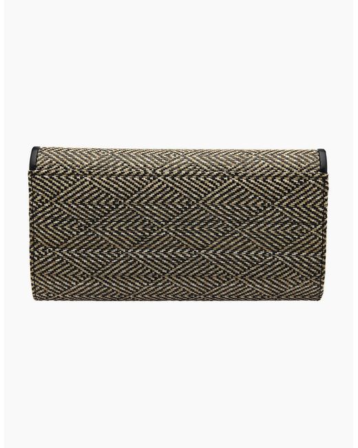 Lotus Gray Chariot Clutch Bag